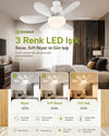 Led Işıklı Tavan Vantilatörü - 6 Yapraklı 60W